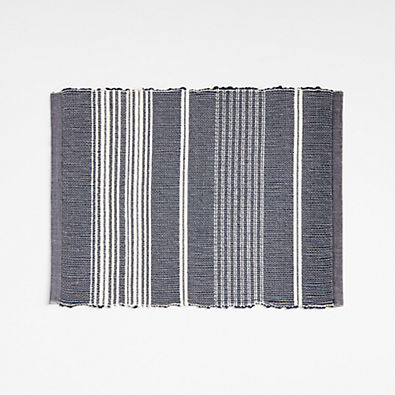 View Tidal Stripe Woven Placemat details