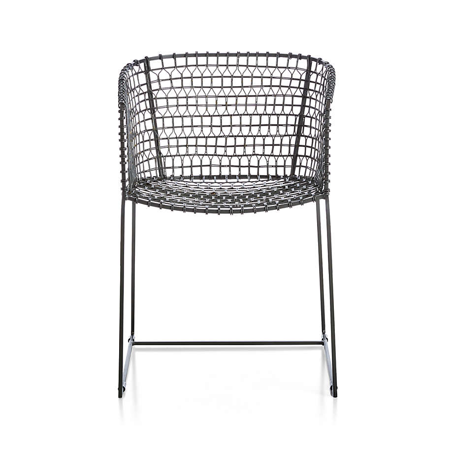 Tig Metal Barrel Dining Chair Reviews Crate Barrel