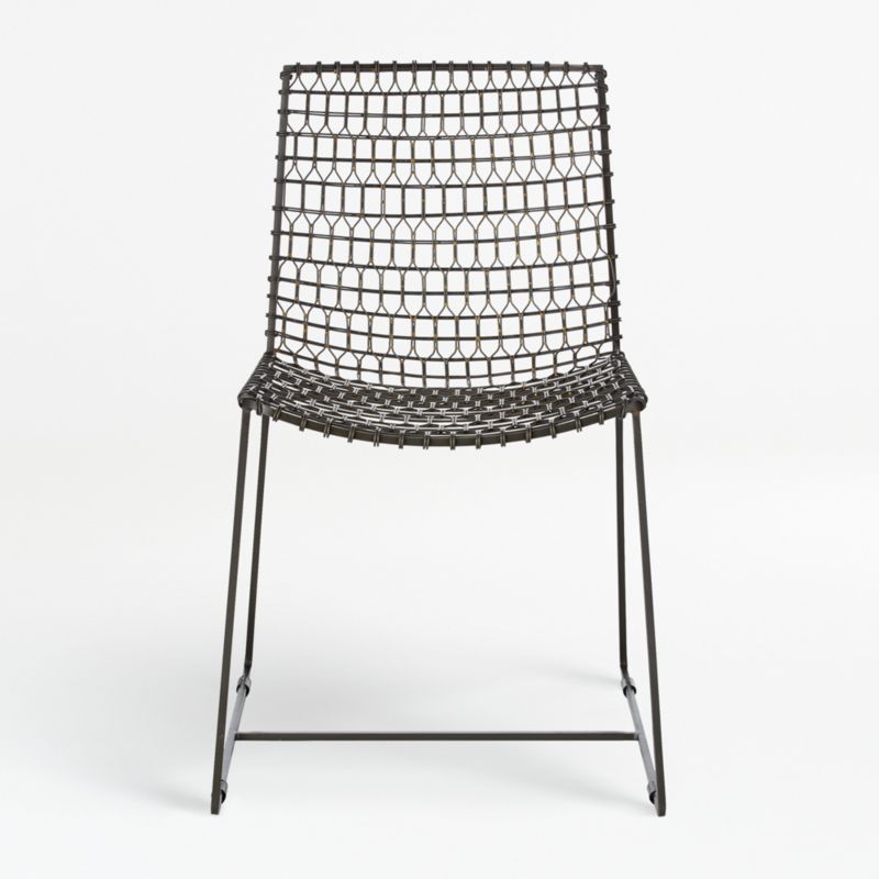 Tig Metal Dining Side Chair Reviews Crate Barrel