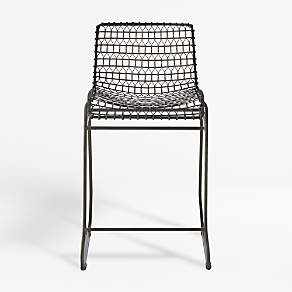 crate and barrel metal chairs