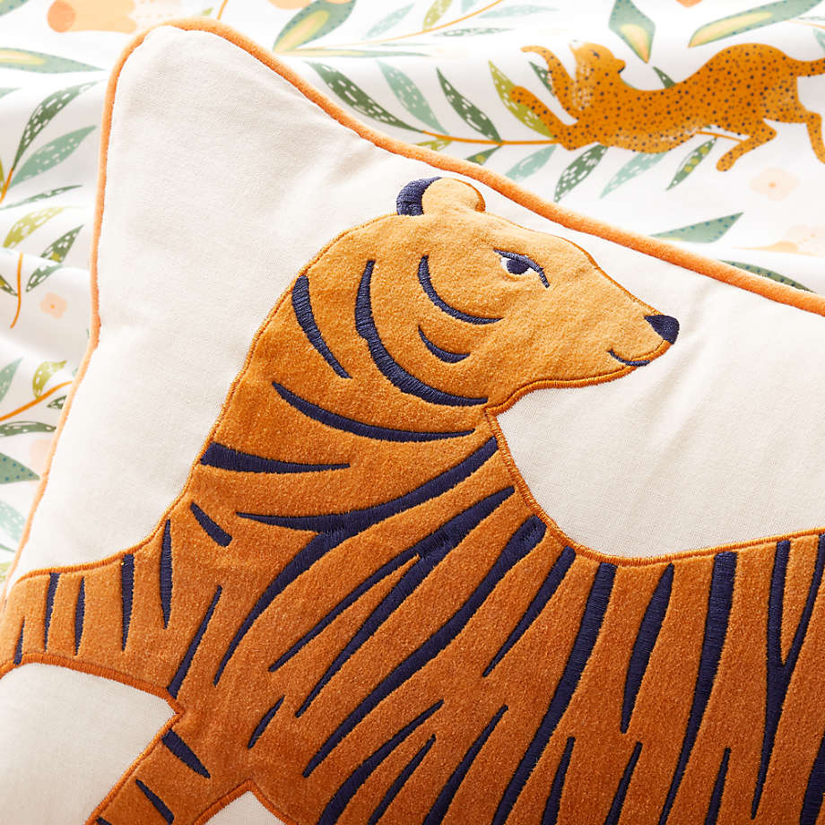 Williams sonoma outlet tiger pillow