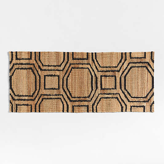 Tile Geo Jute Indoor/Outdoor Doormat 24"x57"