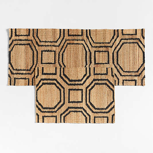 Tile Geo Jute Indoor/Outdoor Doormat
