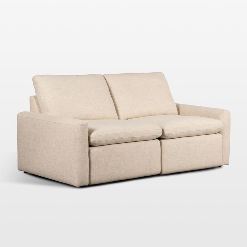 Tillery 2-Piece Antigo Natural Fabric Power Recliner Sofa - image 5 of 10