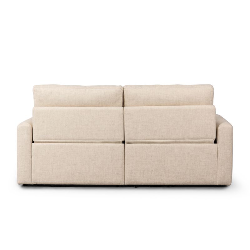 Tillery 2-Piece Antigo Natural Fabric Power Recliner Sofa - image 6 of 10