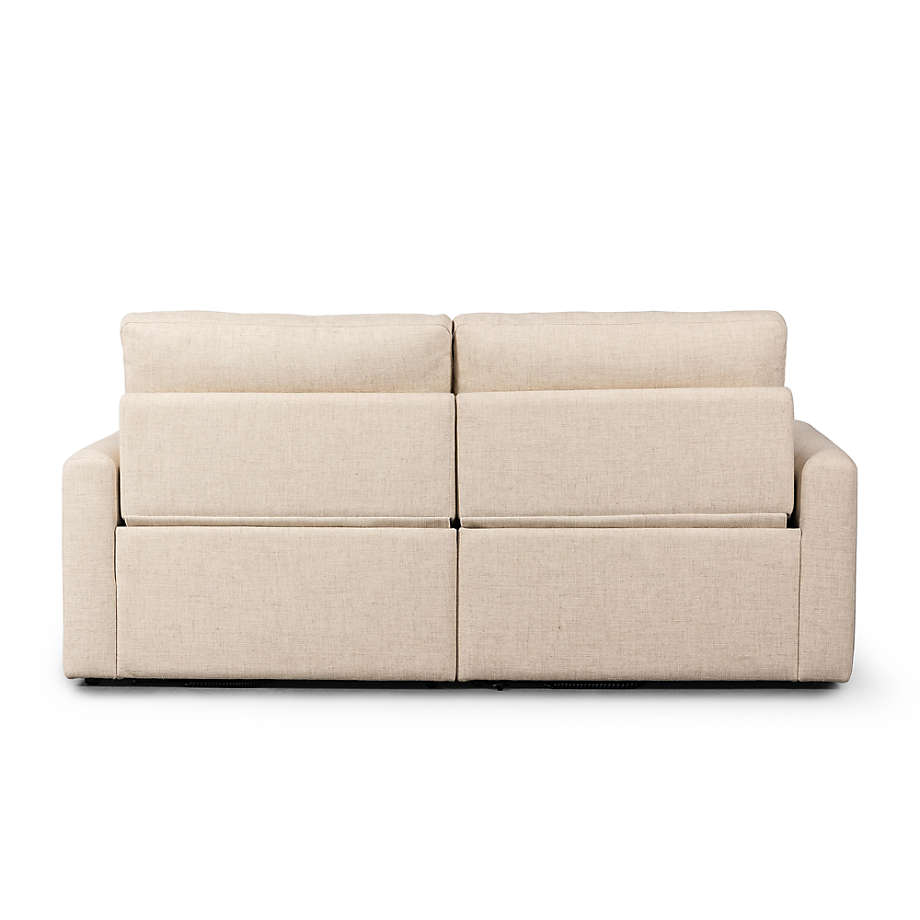 Russo leather best sale power reclining sofa