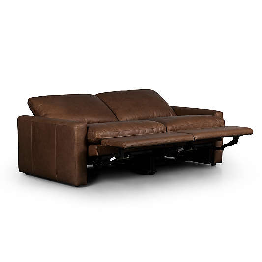 Tillery 2-Piece Sonoma Leather Power Recliner Sofa (78"-111")