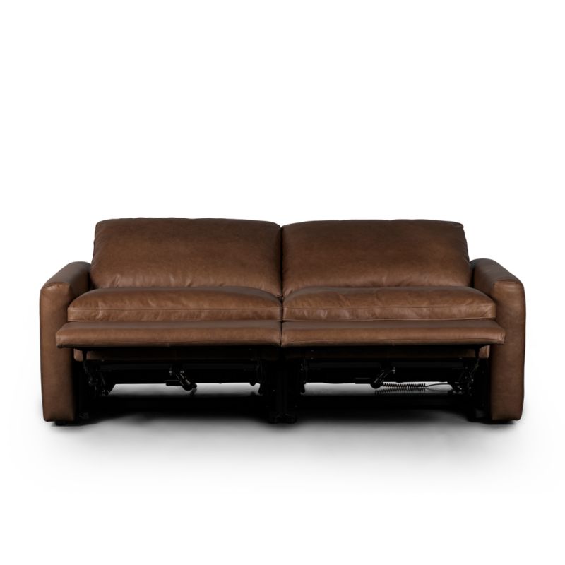 Tillery 2-Piece Sonoma Leather Power Recliner Sofa - image 5 of 7