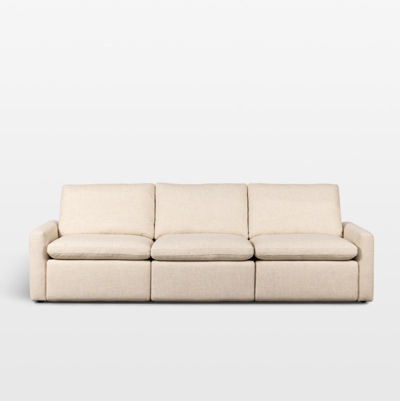 Tillery 3-Piece Antigo Natural Fabric Power Recliner Sectional Sofa - image 0 of 9