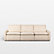 Triple-Reclining Sofa – 111"W x 40"D