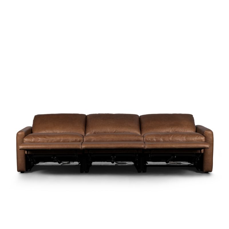 Tillery 3-Piece Sonoma Leather Power Recliner Sofa - image 5 of 10