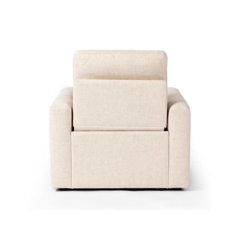 Tillery Antigo Natural Fabric Power Recliner Accent Chair - image 10 of 13