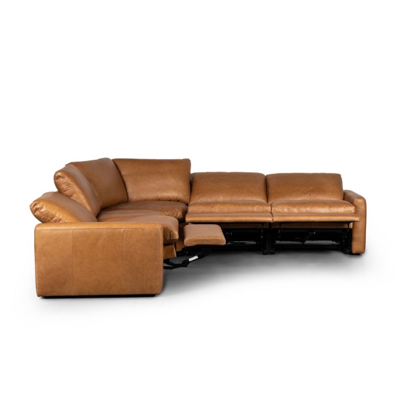 Tillery 5-Piece Antigo Leather Power Recliner Sofa - image 8 of 8