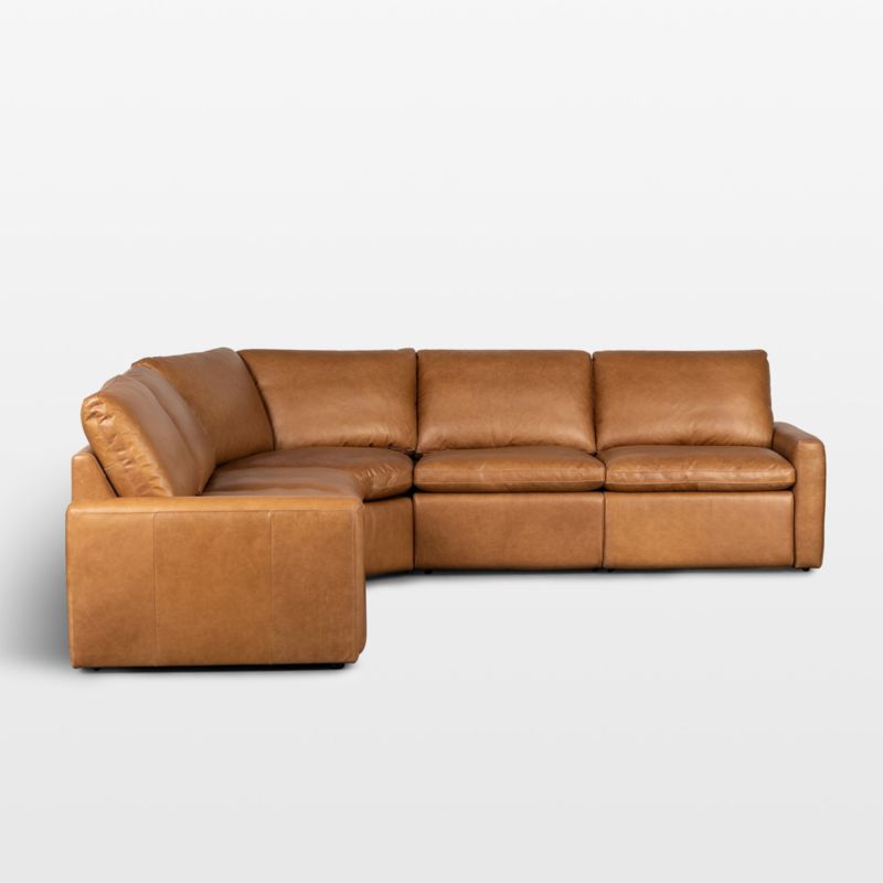 Tillery 5-Piece Antigo Leather Power Recliner Sofa - image 4 of 8