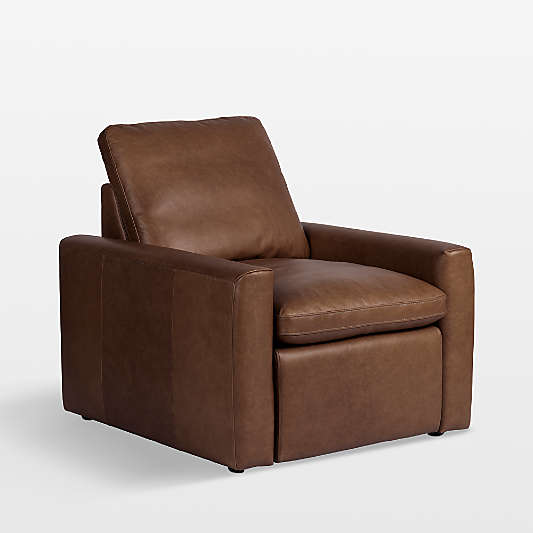 Tillery 35.75" Leather Power Recliner Chair