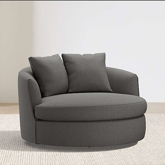 Tillie Grande Swivel Accent Chair