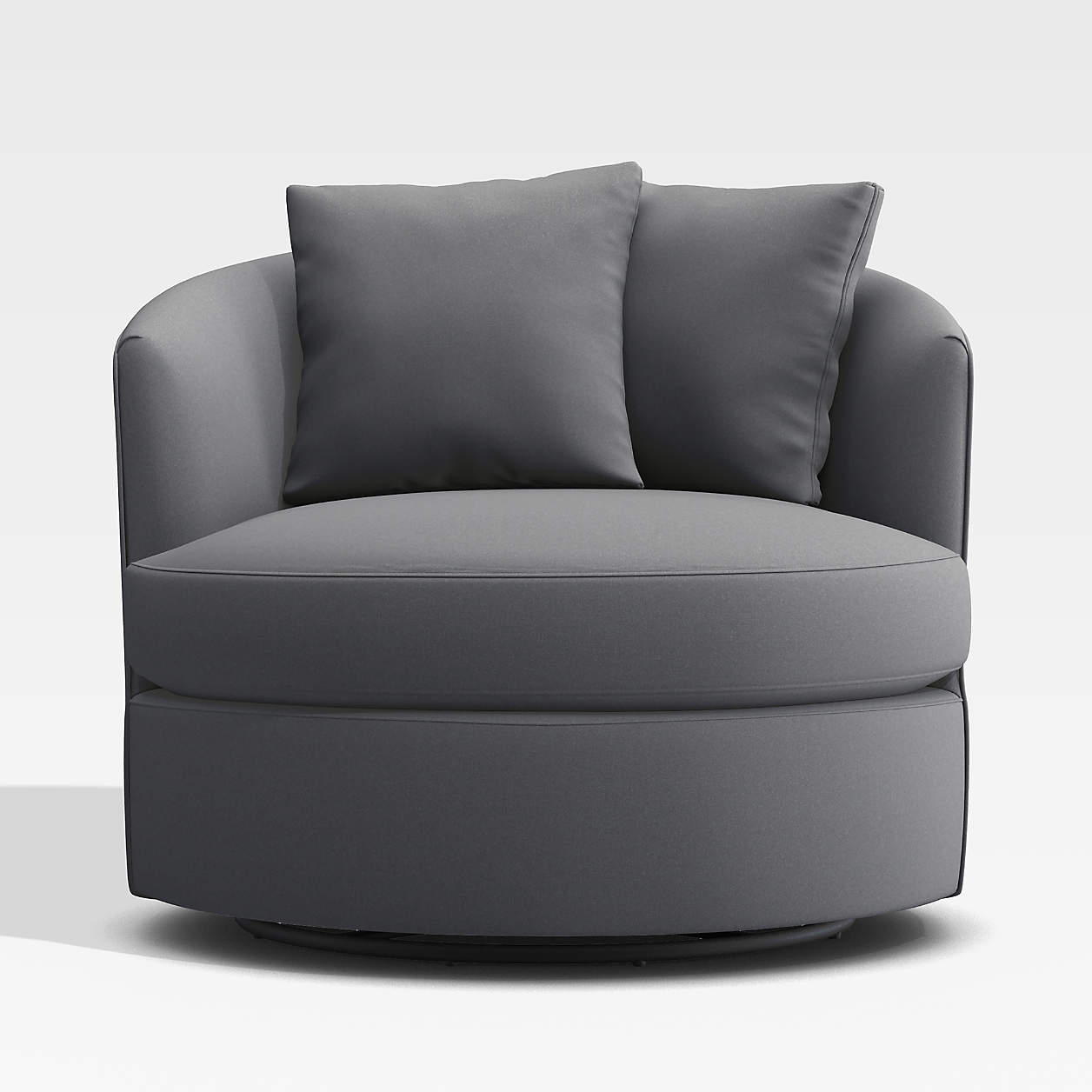 Small Tillie Outdoor Swivel Chair + Reviews Crate & Barrel