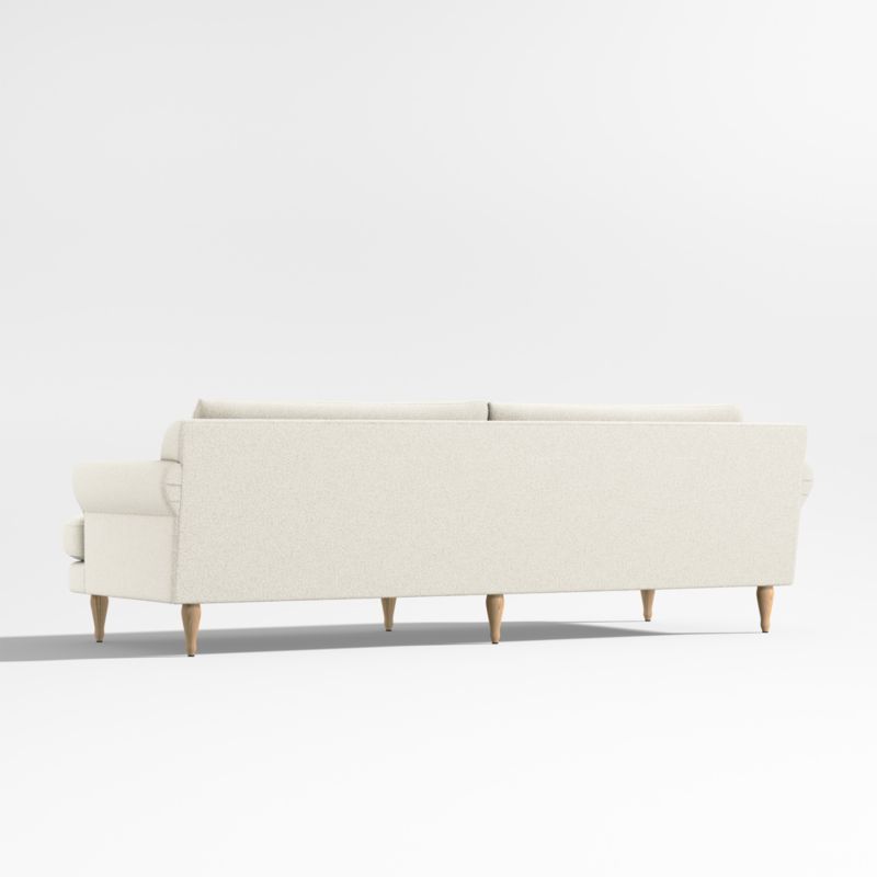 Timson 96" White Roll-Arm Sofa - image 8 of 11