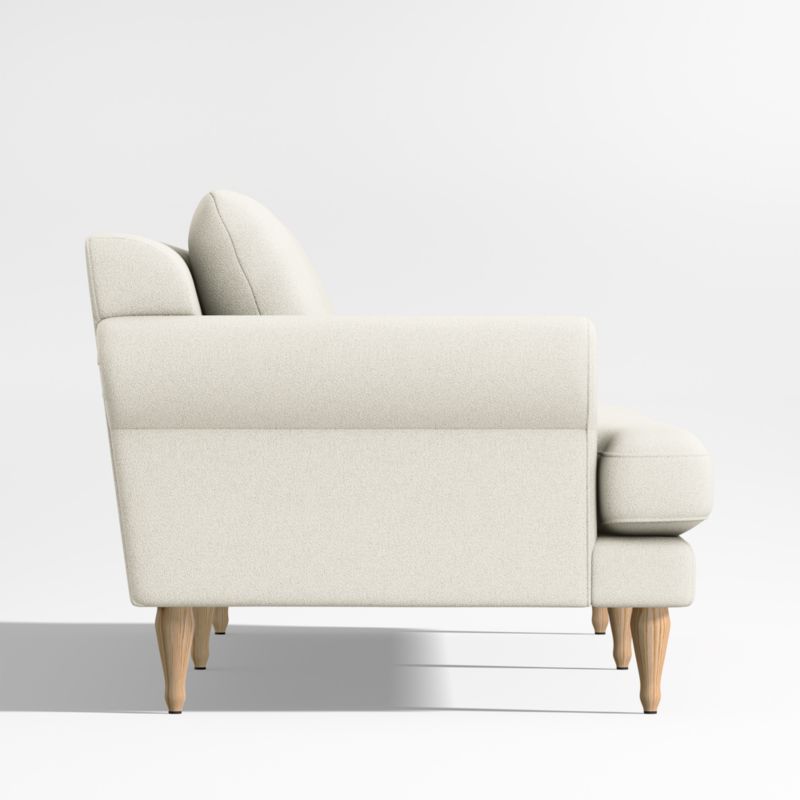 Timson 96" White Roll-Arm Sofa - image 9 of 11