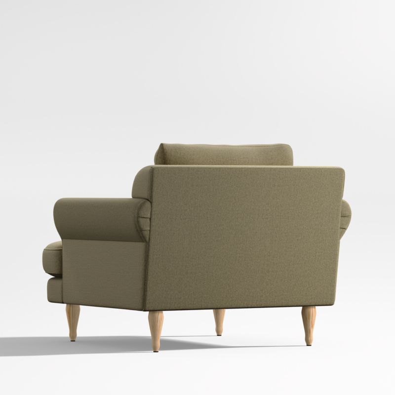 Timson Green Roll-Arm Chair - image 4 of 6