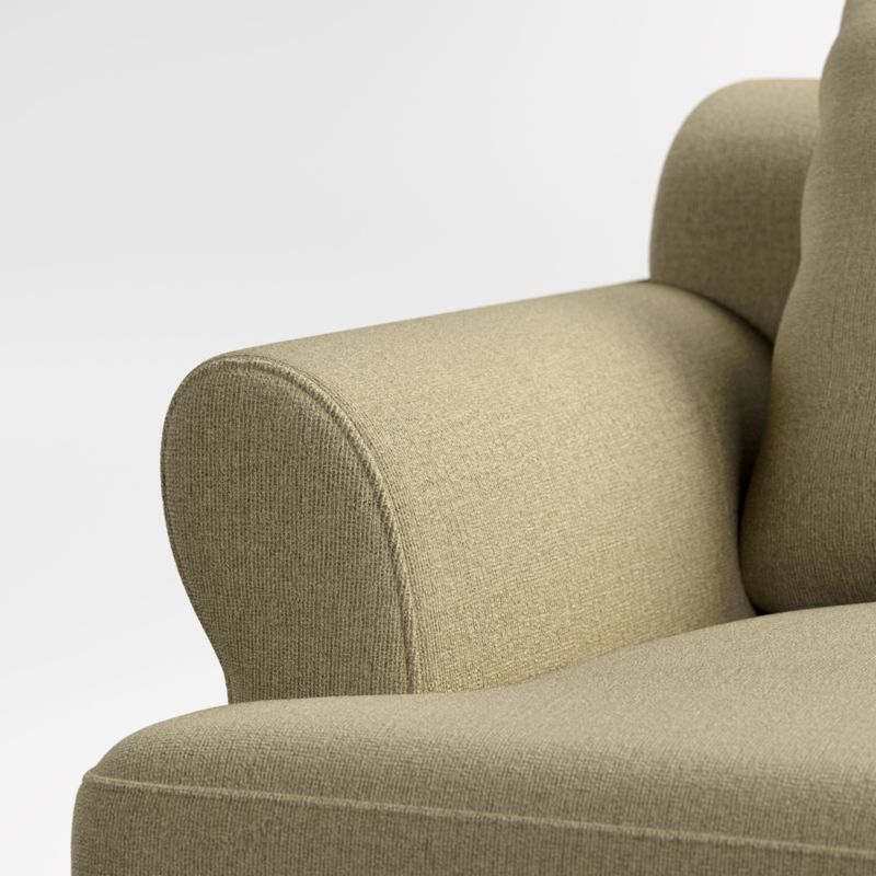 Timson Green Roll-Arm Chair - image 5 of 6