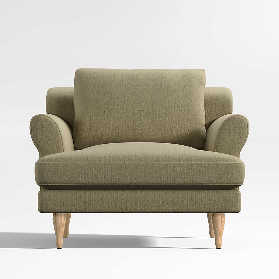 Sage green lounge online chair