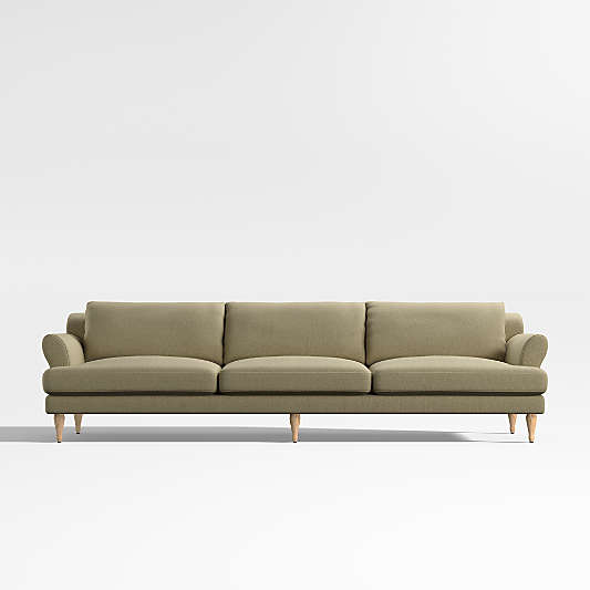 Timson Green Grande Roll Arm Sofa