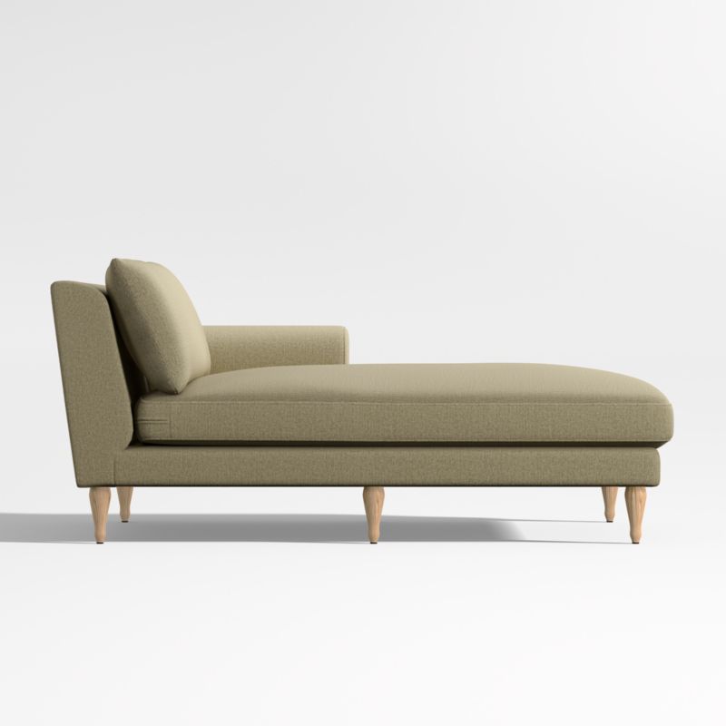 Timson Green Right Roll-Arm Chaise Lounge - image 0 of 2