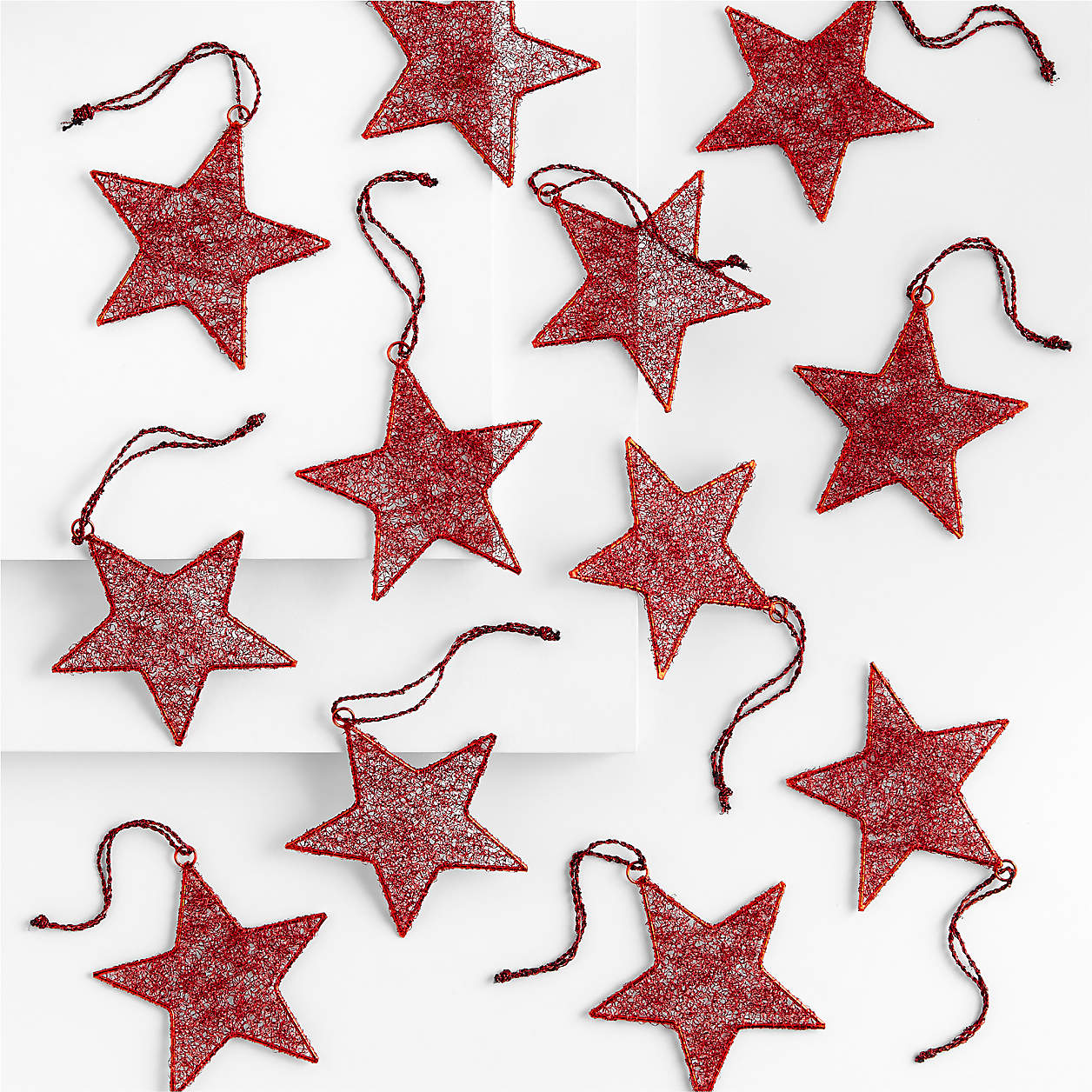 Star Christmas Tree Ornaments 