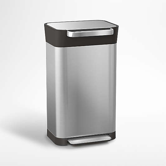 Joseph Joseph Titan 30L Stainless Steel Compactor Trash Bin