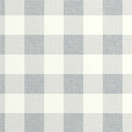 Colette Gingham Blue Wallpaper