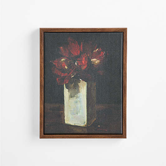 "Tulips in a Vase" 11" x 14" Framed Wall Art Print