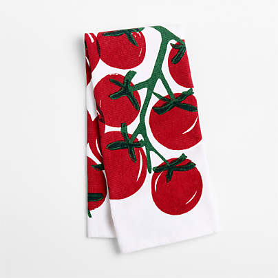 Tomato Organic Cotton Dish Towel