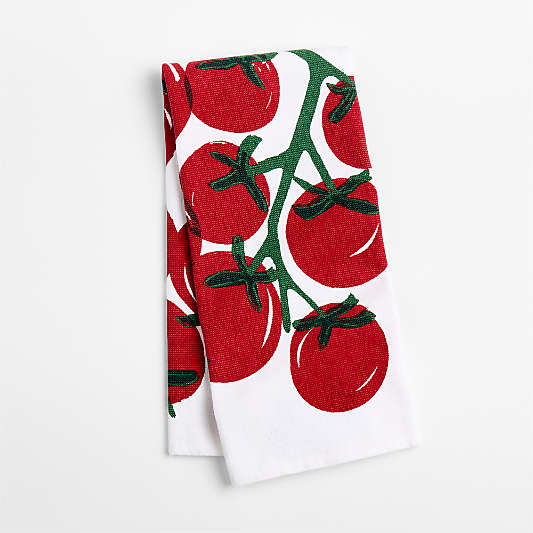 Tomato Organic Cotton Dish Towel