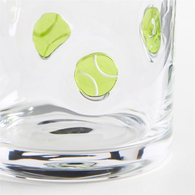 Tennis Ball Icon 15-Oz. Double Old-Fashioned Glass - image 1 of 2