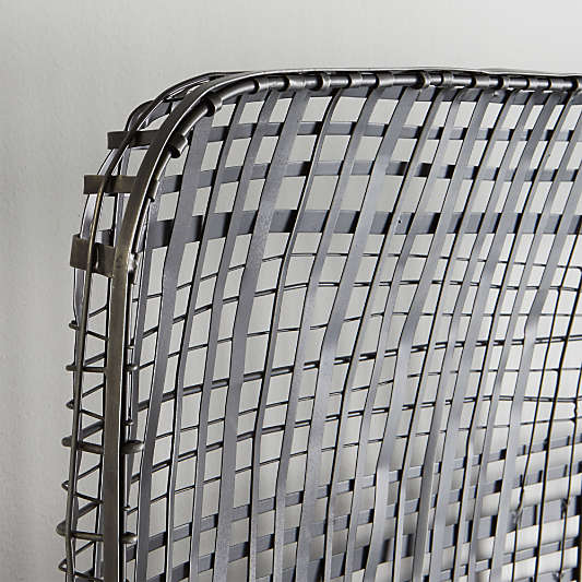 'Tobacco' Basket Metal Wall Art 56"x26"