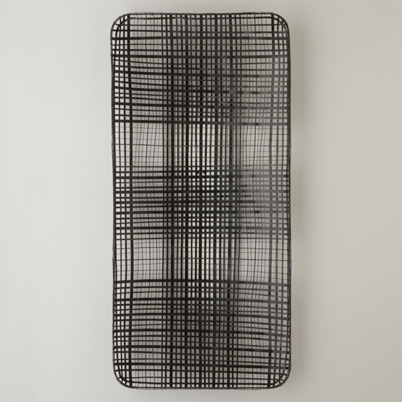 'Tobacco' Basket Metal Wall Art 56"x26" - image 1 of 5