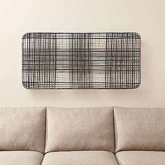 Tobacco Basket Metal Wall Art