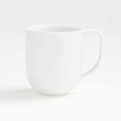 Toben White Porcelain Mug