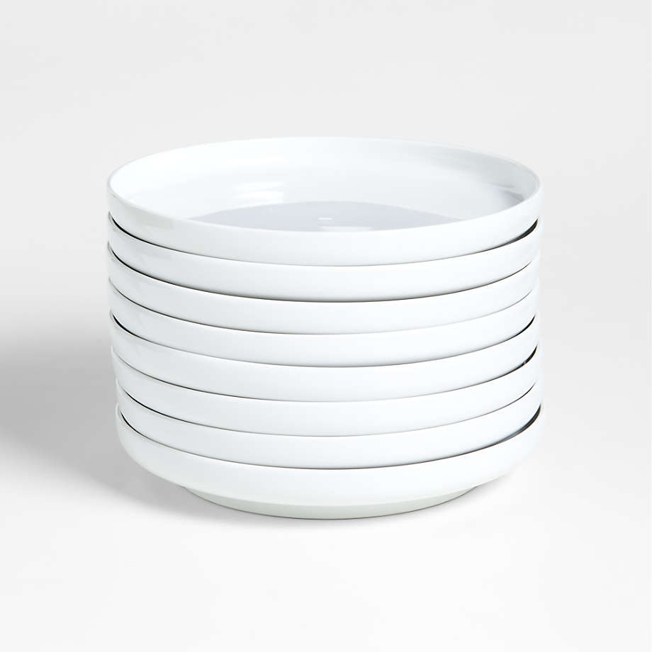 Toben Salad Plates, Set of 8 + Reviews | Crate & Barrel