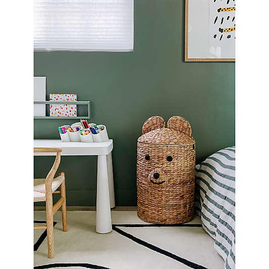 Bear Woven Kids Hamper with Handles