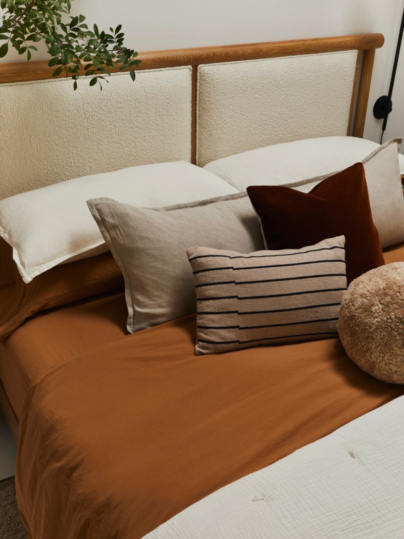 Crate and barrel pillow cases hotsell