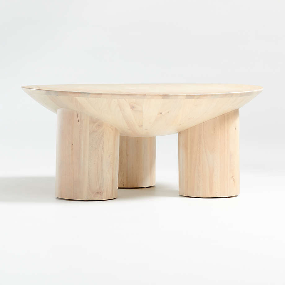 Tom Natural Three-legged Coffee Table By Leanne Ford + Reviews 