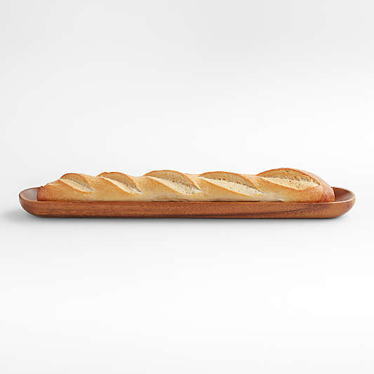 Tondo Acacia Wood Baguette Bowl