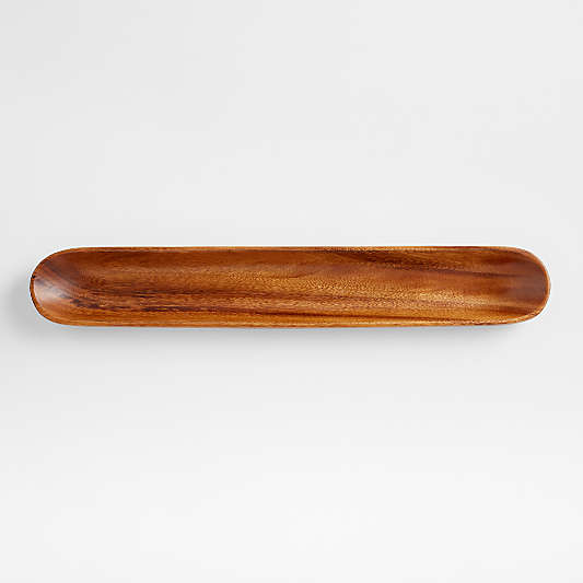 Tondo Acacia Wood Baguette Bowl