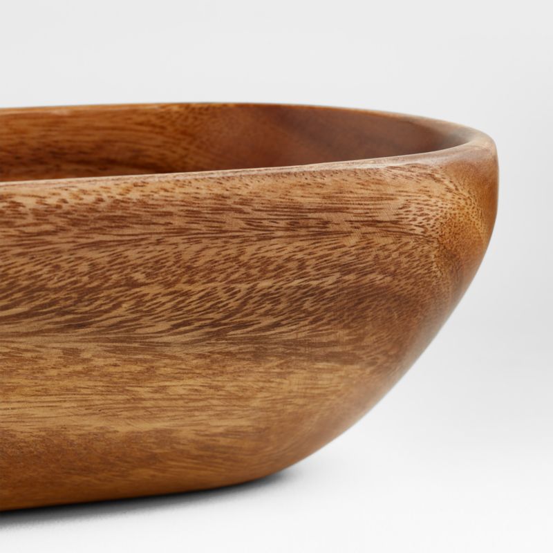 Tondo Acacia Wood Loaf Bowl - image 4 of 6