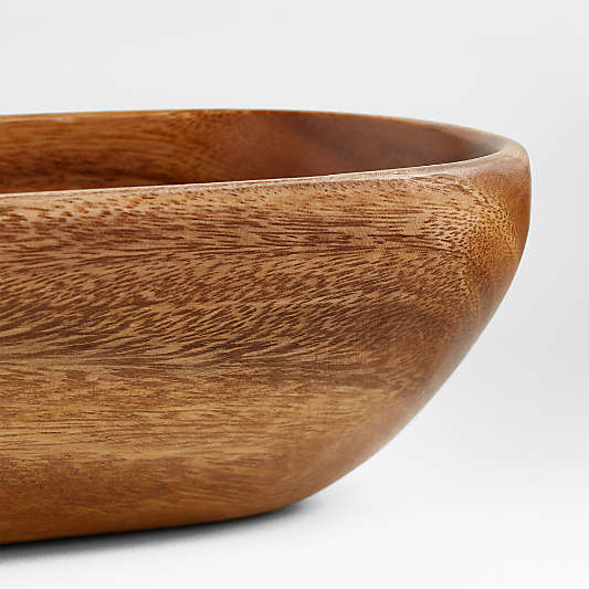 Tondo Acacia Wood Loaf Bowl