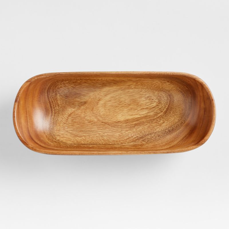 Tondo Acacia Wood Loaf Bowl - image 5 of 6