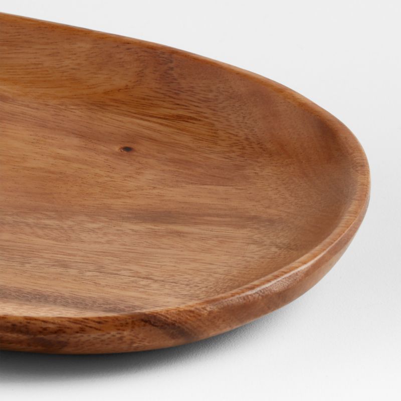 Tondo Acacia Wood Long Oblong Platter - image 1 of 4