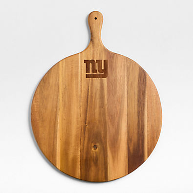 View NFL New York Giants Tondo Acacia Round Serving Board details